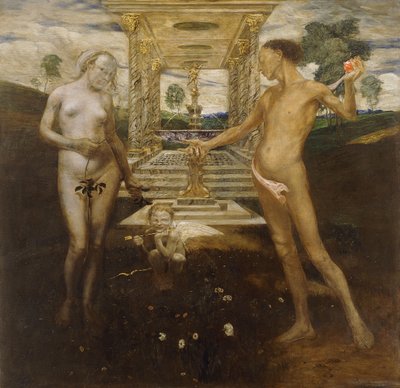 Adem ve Havva by Friedrich Stahl