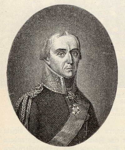 Friedrich Wilhelm Graf Bülow von Dennewitz 1755-1816. by Friedrich Wilhelm Bollinger