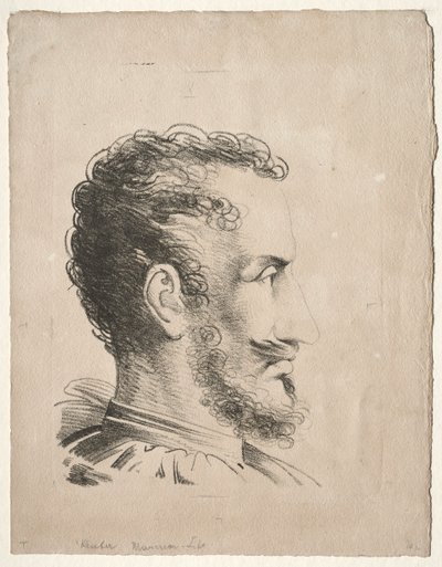 Profil Başkanı. by Friedrich Wilhelm Reuter
