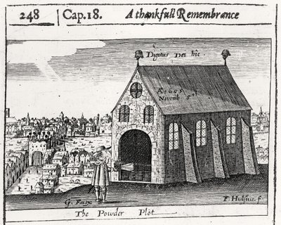 Barut Komplosunun Minnettar Bir Hatırası, 5 Kasım 1605 by Friedrich van Hulsen