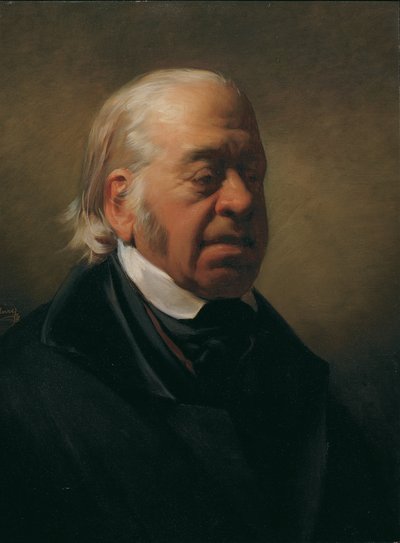 Ressam Johann Nepomuk Schödlberger by Friedrich von Amerling