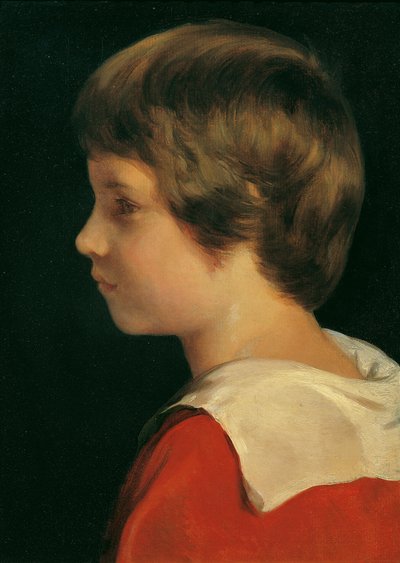 Friedrich Maria Josef Amerling, sanatçının oğlu by Friedrich von Amerling
