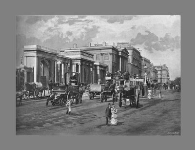 Hyde Park Köşesi, Londra, c1900 by Frith and Co