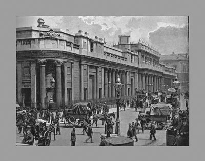 İngiltere Bankası, Londra, c1900 by Frith and Co