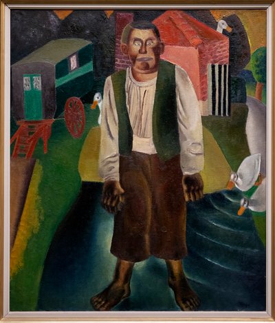 Göletin Yanındaki Aptal by Frits van den Berghe