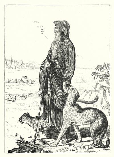 Aziz Vitus Efsanesi (gravür) by Fritz Eltze