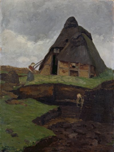 Mire Kır Evi - Çocuklu by Fritz Overbeck