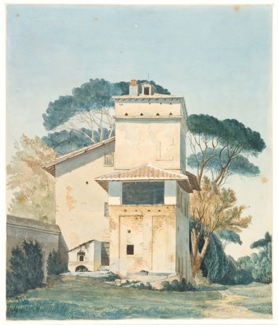Raffaels atölyesinde Villa Borgheses var. ROM by Fritz Petzholdt