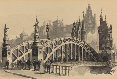 Brooksbrücke by Fritz Stoltenberg