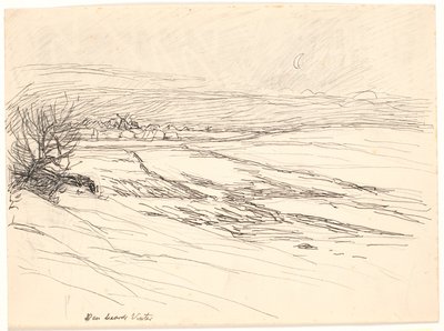sert kış by Fritz Syberg