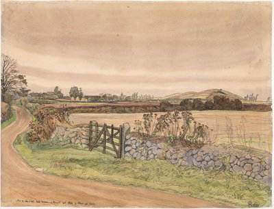 sonbahar manzarası by Fritz Syberg