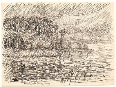 Şimdi sonbahar üzerimizde by Fritz Syberg