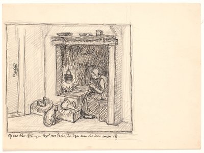 Ve sonra ördek yavrusu teste tabi tutuldu ... by Fritz Syberg