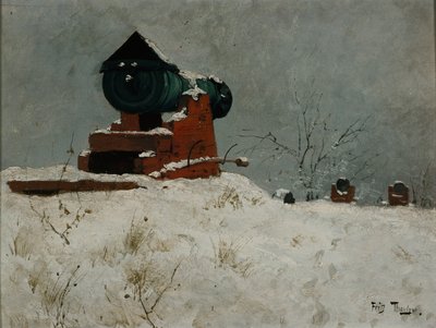 Top, Akershus by Fritz Thaulow