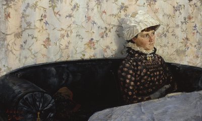 Kanepede Ingeborg, Sandø by Fritz Thaulow