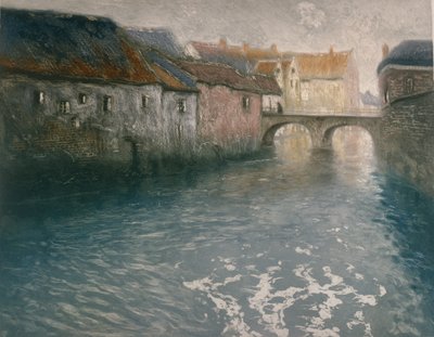 Eski fabrika by Fritz Thaulow