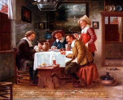 Keyifli bir parti by Fritz Wagner
