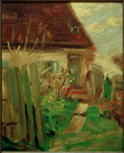 Dachau yakınlarındaki Etzenhausen by Fritz von Uhde