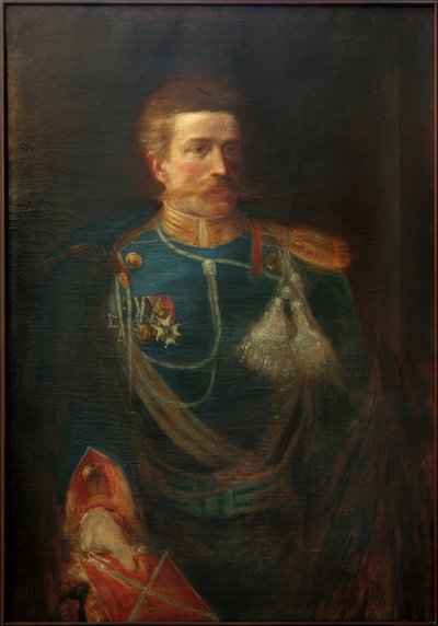 Üniformalı otoportre by Fritz von Uhde