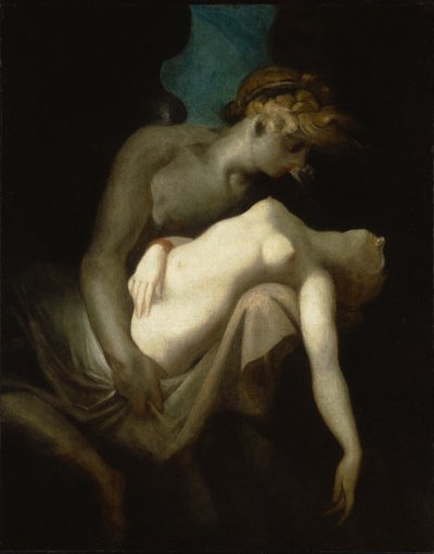 Aşk Tanrısı ve Ruh, c. 1810. by Füssli