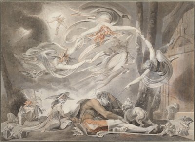 Çobanın Rüyası, 1786 by Füssli
