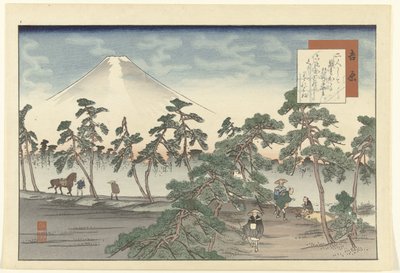 Yoshihara (title on object) Hizakurige (series title) by Fujikawa Tamenobu