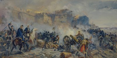 Rus ordusu İsmail kalesini ele geçirdi by Fyodor Pavlovich Usypenko