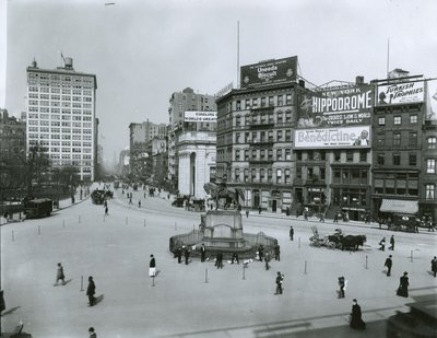 Union Meydanı ve Dördüncü Cadde, New York by G.P. Hall und Sohn