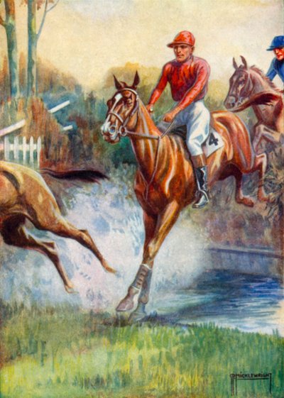 Siyah Güzellik için İllüstrasyon (renkli taş) by G.P. Micklewright
