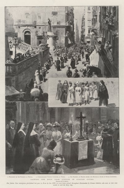İtalyan Şehirlerinde Kutsal Yıl Jübilesinin Kazanılması by G.S. Amato