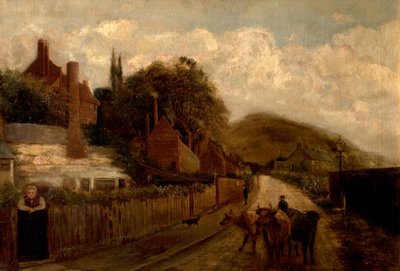Pazar İnziva Yeri, Nottingham, 1887 by G.S. Stevenson