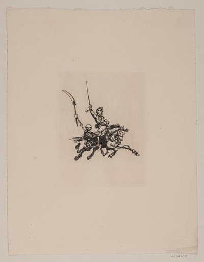 Ölüm ve hussar by G.V. Blom
