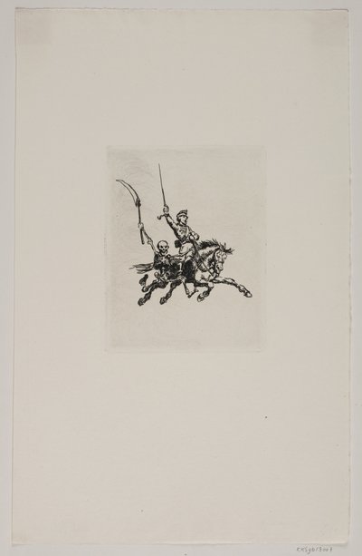 Ölüm ve hussar by G.V. Blom