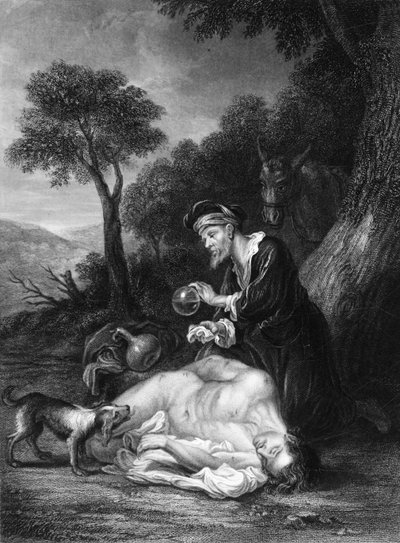 Yağ ve şarap dökerek yaralarını sardı, c1830