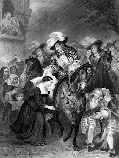 Louis XIV ve Charity Rahibesi. by G. H. Adcock