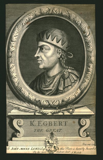 Kral Büyük Egbert, 1732 by G King