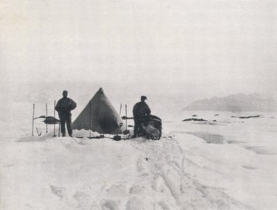 Yarıklar Arasında Levick Kampı, 1912, 1913 by G. Murray Levick