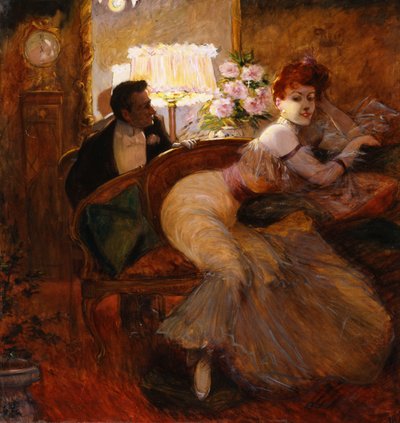 Balodan Önce (tuval üzerine serilmiş kağıt üzerine yağlı boya) by G. Payen