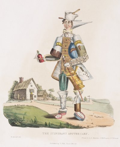 Gezici Eczacı, 1830 by G. Spratt