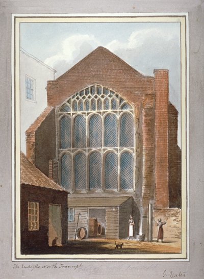 Southwark Katedrali, Londra, 1825 by G Yates