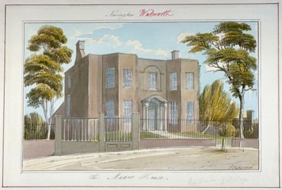 Malikane, Newington, Southwark, Londra, 1826 by G Yates