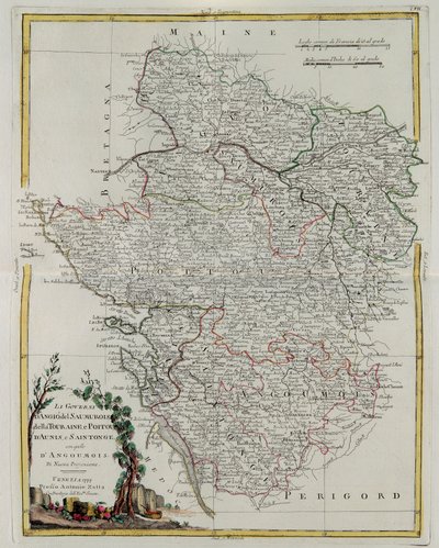 Anjou, Saumurois, Touraine ve Poitou, Aunis ve Saintonge