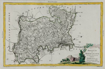 Middlesex Eyaleti, G. Zuliani tarafından Venedik