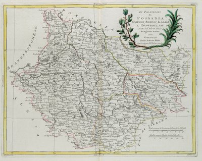 Posnania Pfalzları, Gniesno, Brzesc, Kalisz ve Inovroclav, G. Zuliani tarafından Venedik