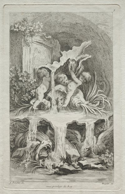 Çeşmeler Kitabı: No. 7, c. 1736. by Gabriel Huquier