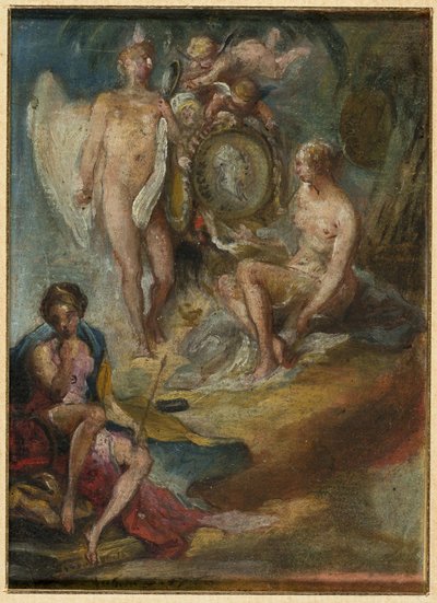 alegori by Gabriel Jacques de Saint Aubin