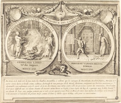 Cizvitlerin Sınır Dışı Edilmesi (Expulsion des Jesuites) by Gabriel Jacques de Saint Aubin