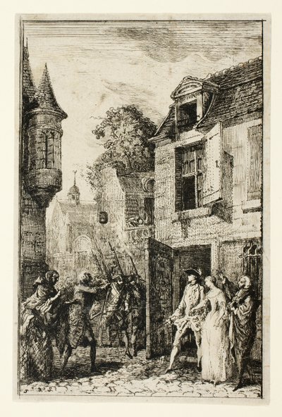 İnsan Hiç Düşünmez by Gabriel Jacques de Saint Aubin