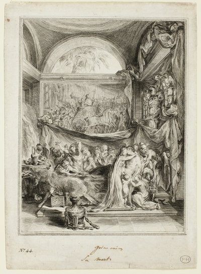  by Gabriel Jacques de Saint Aubin