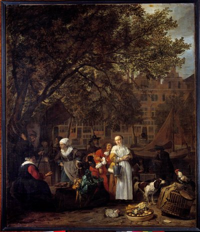 Gabriel Metsu (1629-1667) 17. yüzyıl Güneşi tarafından Amsterdam